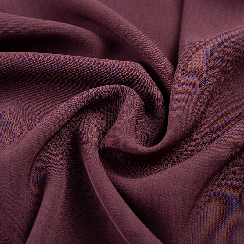 HY587 230GSM Tela de malla de imitación de acetato Lelis Dark Purple para ropa de mujer y ropa deportiva