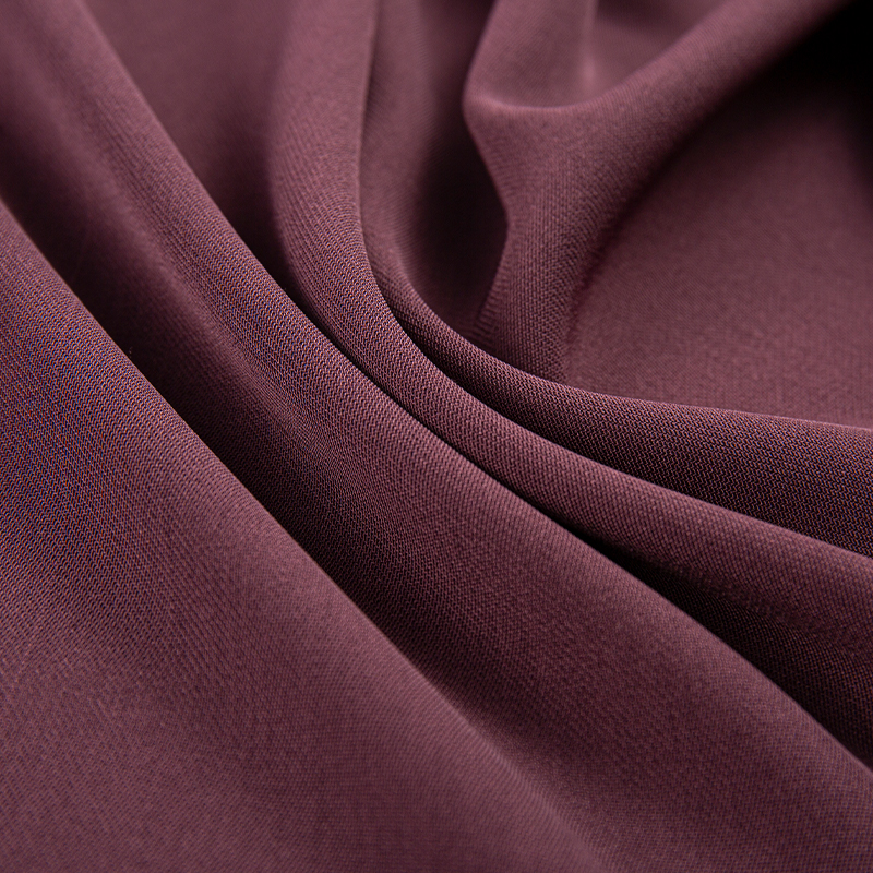 HY587 230GSM Tela de malla de imitación de acetato Lelis Dark Purple para ropa de mujer y ropa deportiva
