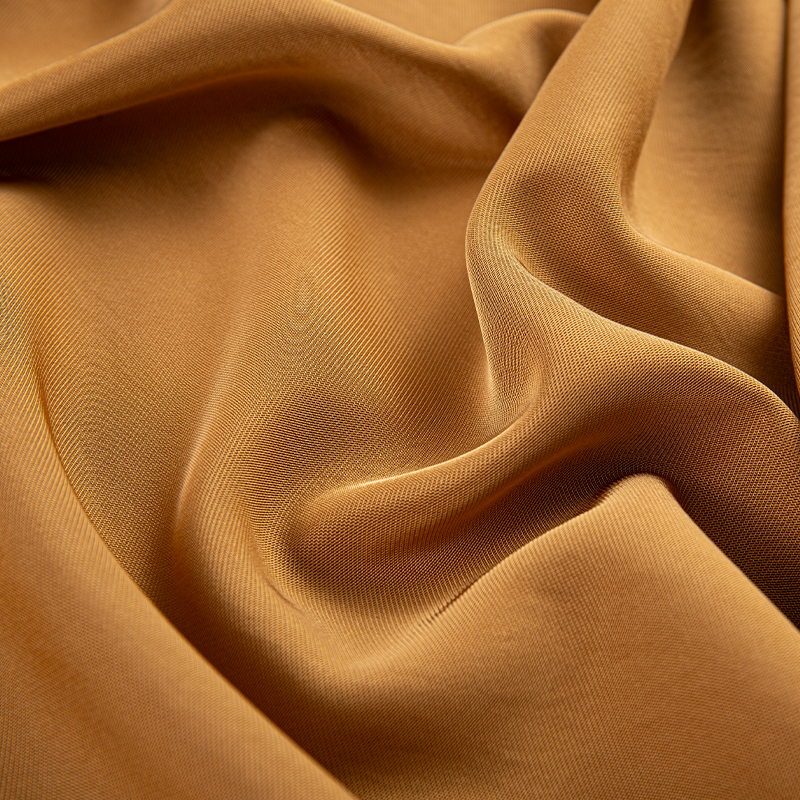 HY481 Breathable, light and wrinkle-resistant Brown SPH imitation acetate mesh fabric