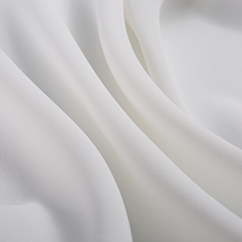 DS529 CEY Tela compuesta de tarjeta rota de doble cara blanca para ropa de negocios y uniformes funcionales
